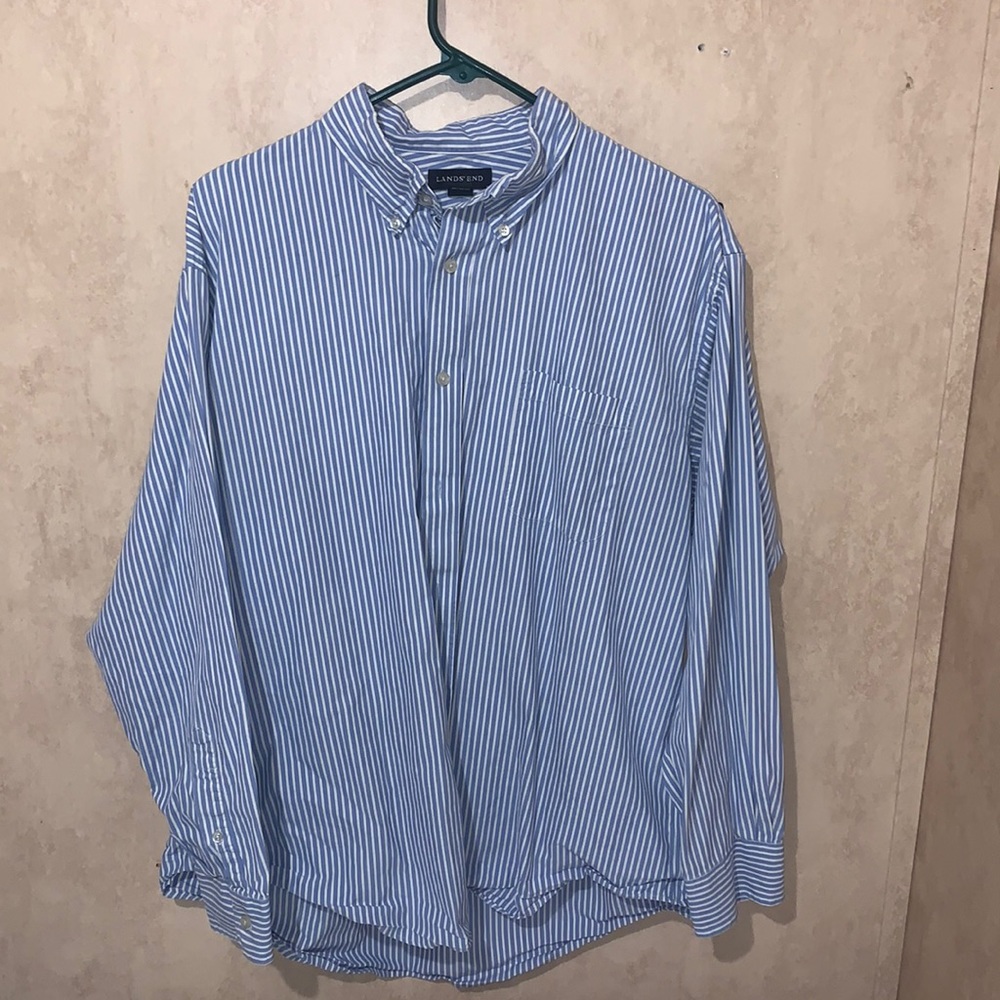 NWOT Lands End Large/Xtra-Large (17-34) Shirt